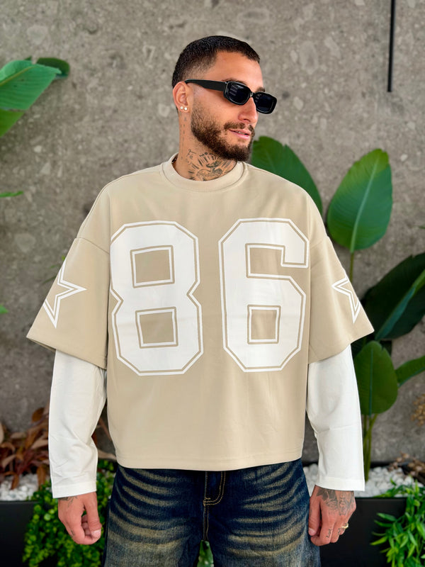 HOODIE DOPPIATA NUMBER