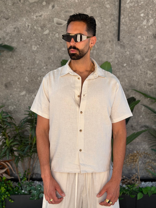 CAMICIA LINO KOS