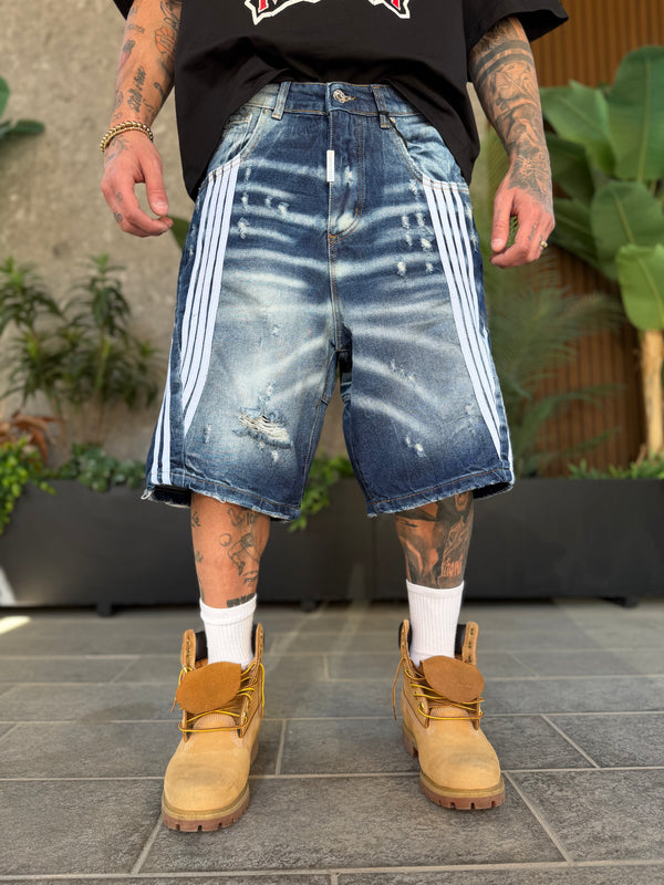 SHORT ADID. BLUE CNTC