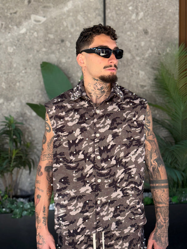 CAMICIA PAPER MILITARY