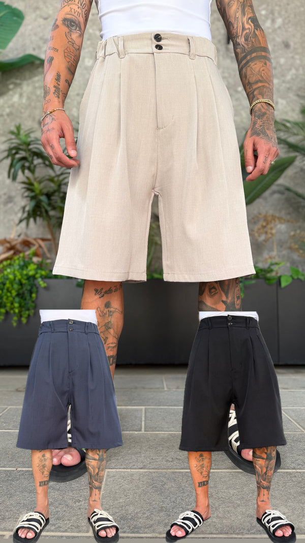 SHORT DOPPIO BOTTONE