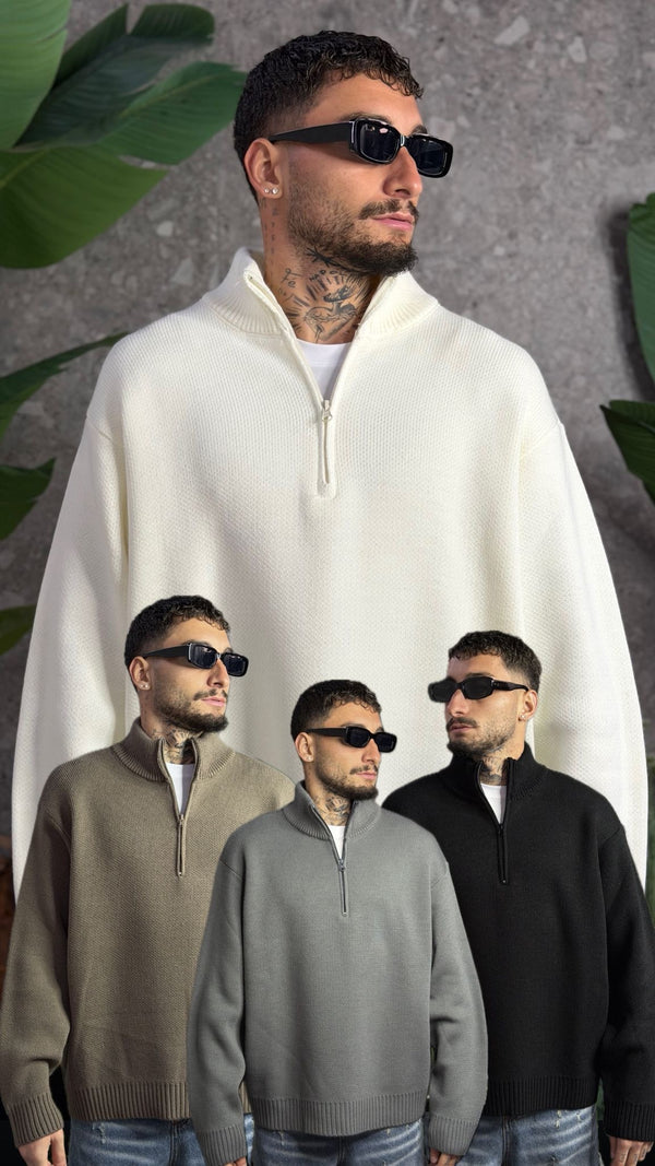 MAGLIONE ZIP PREMIUM