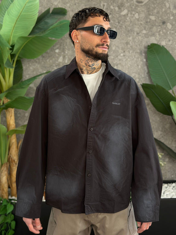 CAMICIONE SFUMATO BLACK