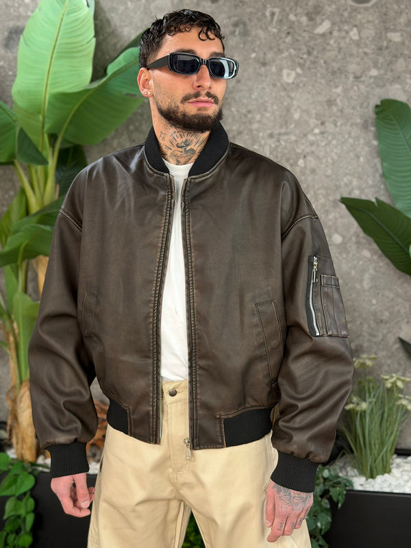 AVIATOR PELLE BROWNIE