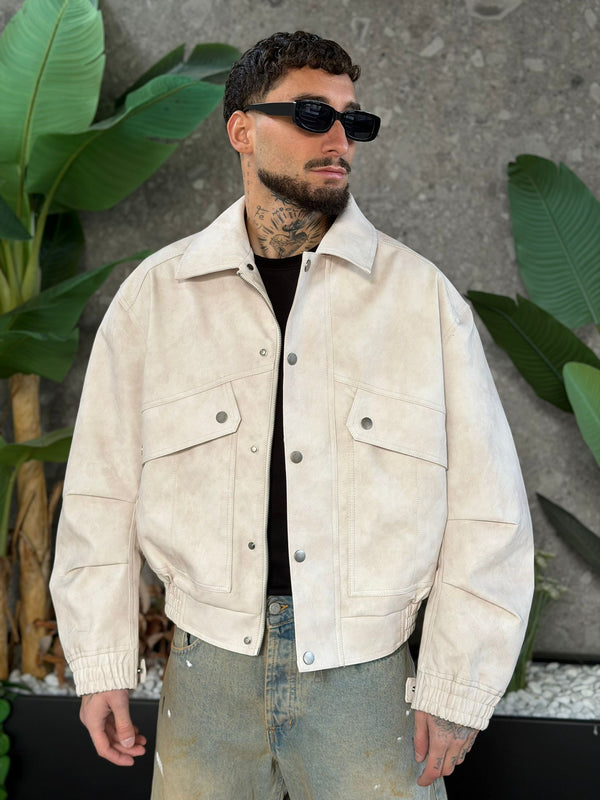 JACKET ZA* CREAM