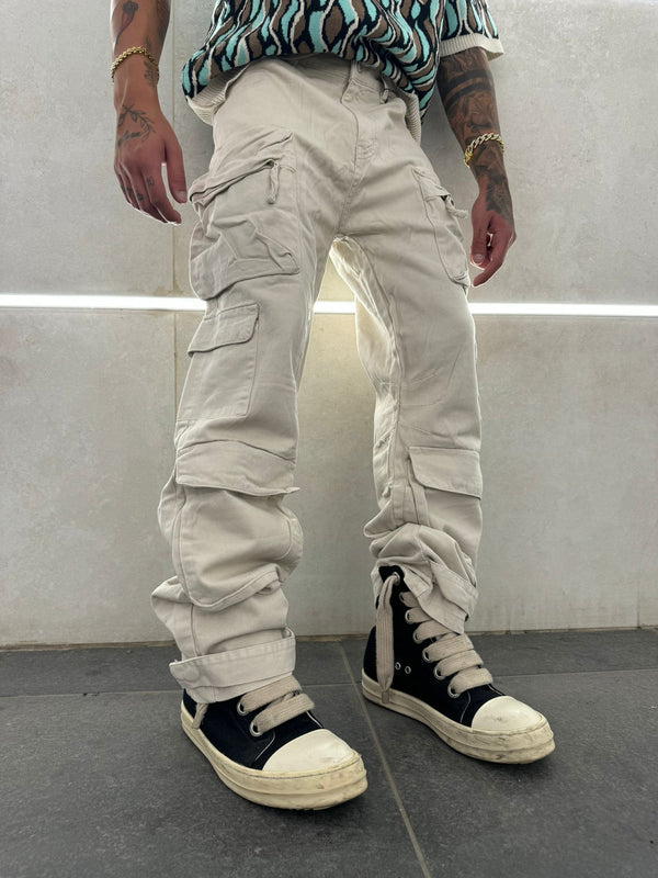 CARGO CREAM BIG POCKET