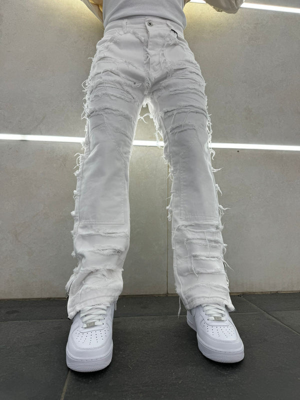 CRAPENTER RIPPED WHITE