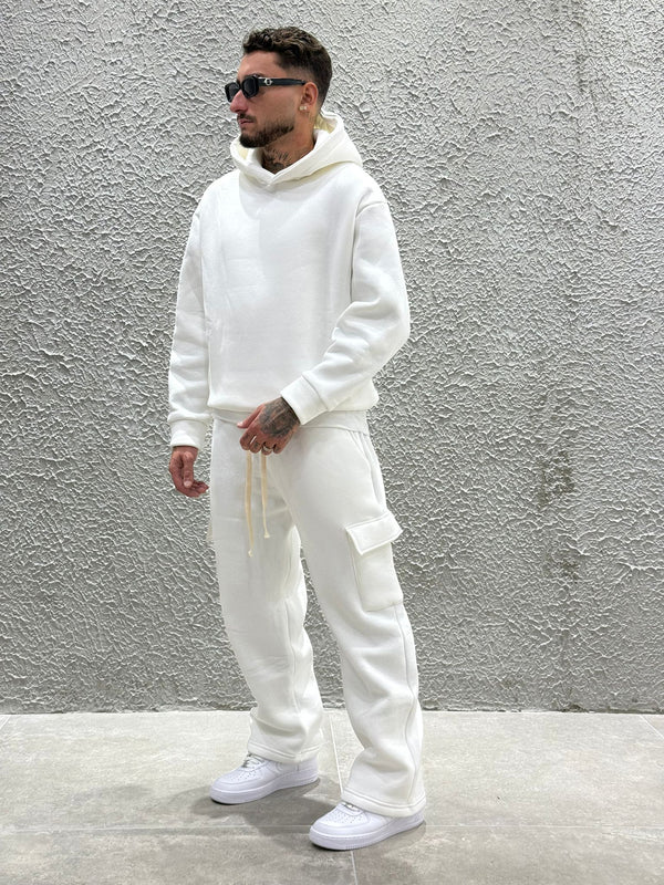 TRACKSUIT CARGO WHITE