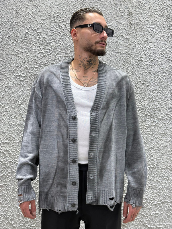 CARDIGAN WASH GREY TOKYO