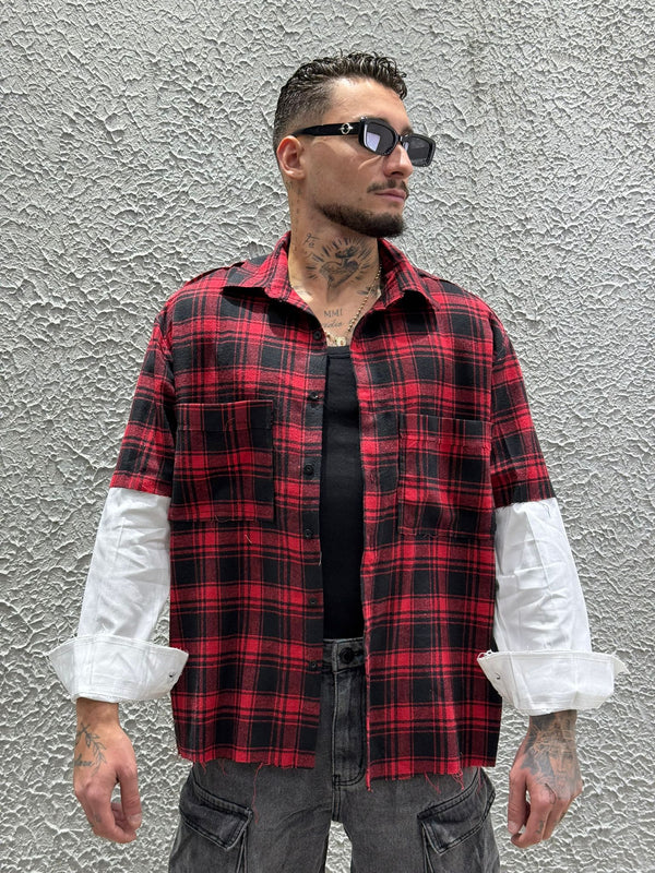 CAMICIA QUADRI DOPPIATA