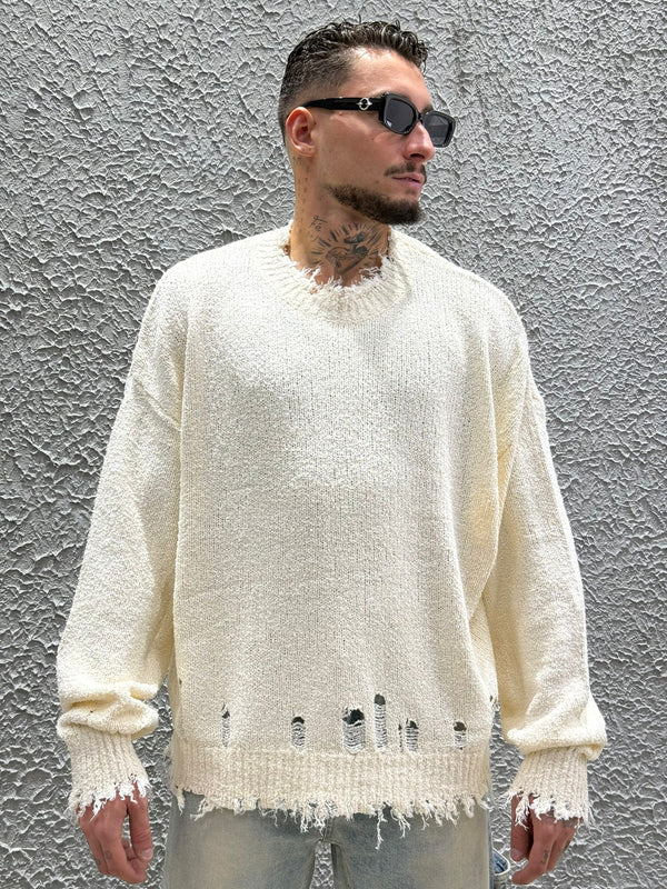 MAGLIONE SFRANGIATO RICK