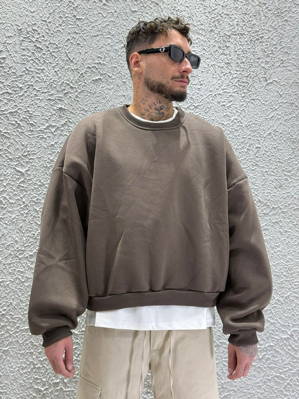 CREWNECK BOXY PRESENT